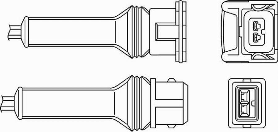 BorgWarner (BERU) 0 824 010 060 - Oxygen, Lambda Sensor onlydrive.pro