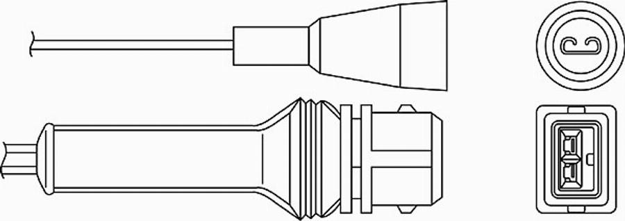 BorgWarner (BERU) 0 824 010 004 - Lambda andur onlydrive.pro