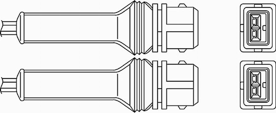 BorgWarner (BERU) 0 824 010 006 - Oxygen, Lambda Sensor onlydrive.pro