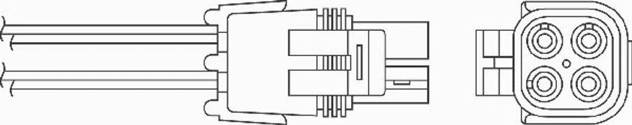 BorgWarner (BERU) 0 824 010 195 - Oxygen, Lambda Sensor onlydrive.pro