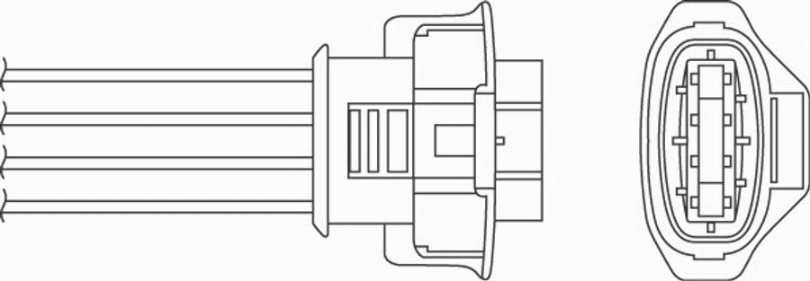 BorgWarner (BERU) 0 824 010 148 - Oxygen, Lambda Sensor onlydrive.pro