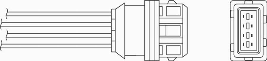 BorgWarner (BERU) 0824010164 - Lambda andur onlydrive.pro