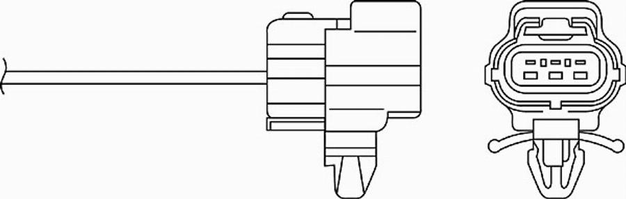 BorgWarner (BERU) 0824 010 124 - Oxygen, Lambda Sensor onlydrive.pro