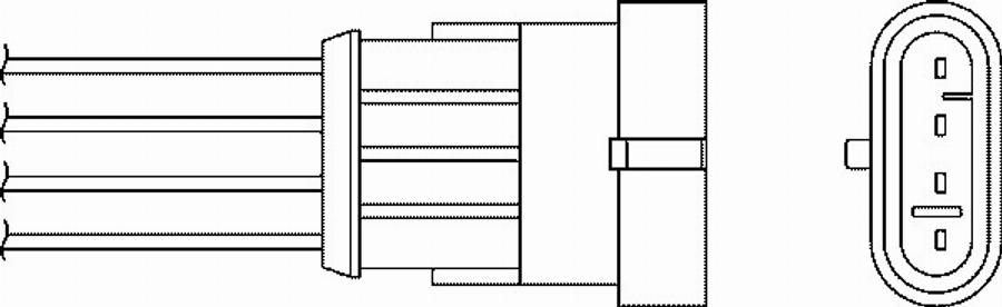 BorgWarner (BERU) 0 824 010 311 - Oxygen, Lambda Sensor onlydrive.pro