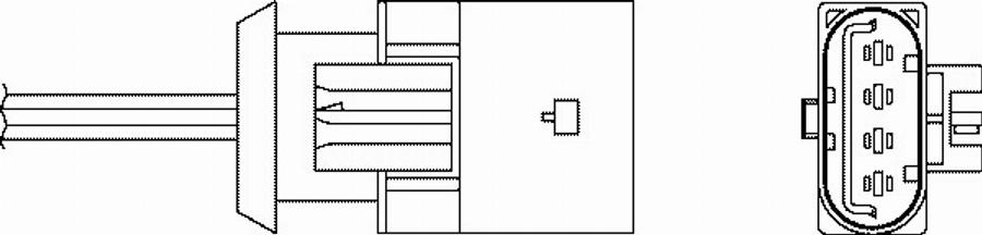 BorgWarner (BERU) 0 824 010 370 - Oxygen, Lambda Sensor onlydrive.pro