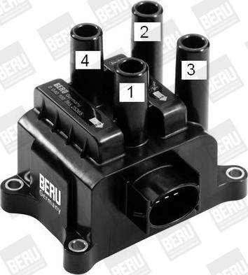 BorgWarner (BERU) ZS365 - Ignition Coil onlydrive.pro