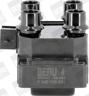 BorgWarner (BERU) ZS281 - Катушка зажигания onlydrive.pro