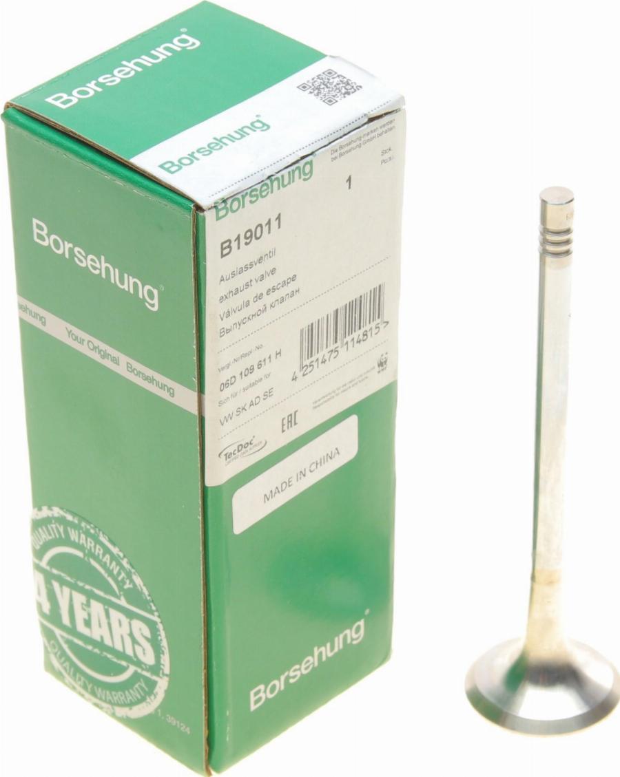 Borsehung B19011 - Pakoventtiili onlydrive.pro