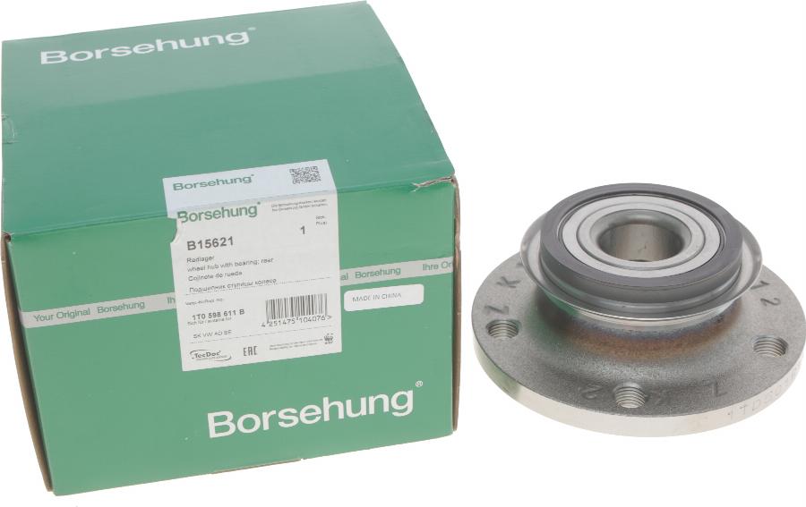 Borsehung B15621 - Комплект подшипника, ступицы колеса onlydrive.pro