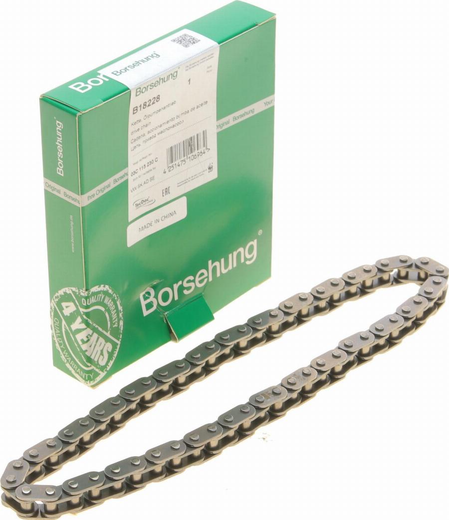 Borsehung B18228 - Chain, oil pump drive onlydrive.pro