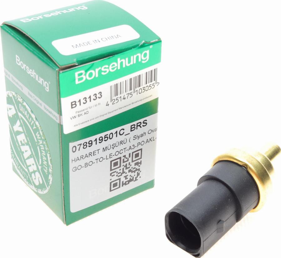 Borsehung B13133 - Sensor, coolant temperature onlydrive.pro