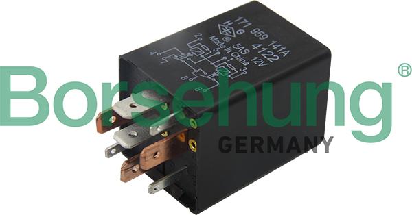 Borsehung B17823 - Relay, air conditioning onlydrive.pro