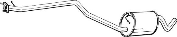 Bosal 290-089 - Middle Silencer onlydrive.pro