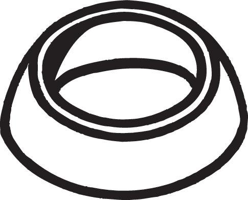 Bosal 256-781 - Gasket, exhaust pipe onlydrive.pro