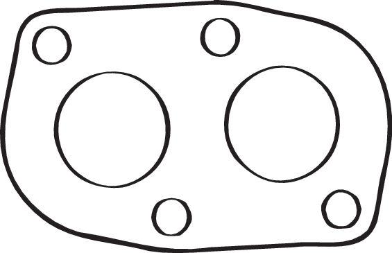 Bosal 256-749 - Gasket, exhaust pipe onlydrive.pro