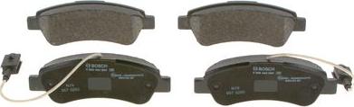 BOSCH 0 986 494 994 - Brake Pad Set, disc brake onlydrive.pro