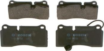 BOSCH 0 986 494 956 - Brake Pad Set, disc brake onlydrive.pro