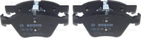 BOSCH 0 986 494 958 - Brake Pad Set, disc brake onlydrive.pro