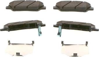 BOSCH 0 986 494 981 - Brake Pad Set, disc brake onlydrive.pro