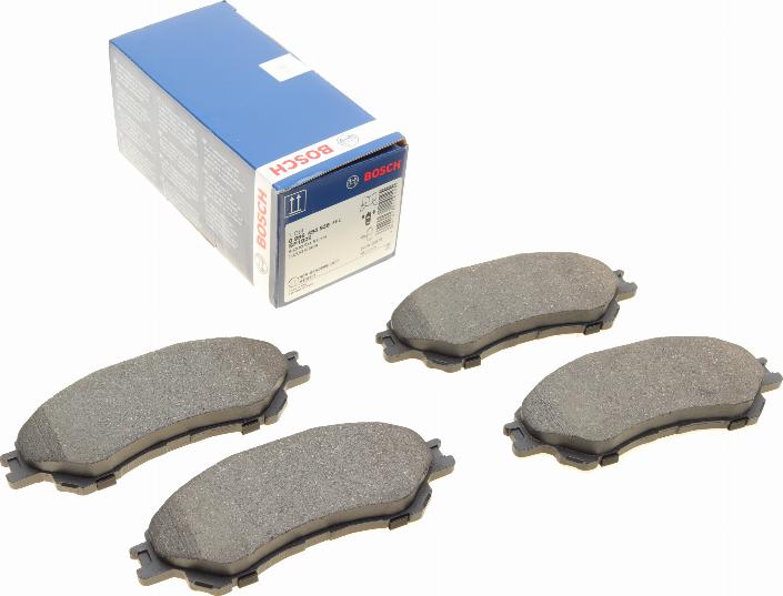 BOSCH 0 986 494 936 - Brake Pad Set, disc brake onlydrive.pro