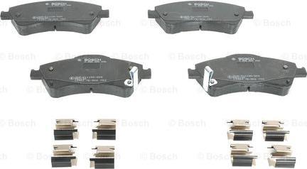 BOSCH 0 986 494 932 - Brake Pad Set, disc brake onlydrive.pro