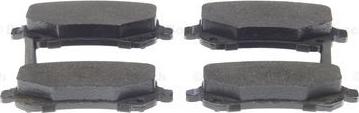 BOSCH 0 986 494 496 - Brake Pad Set, disc brake onlydrive.pro