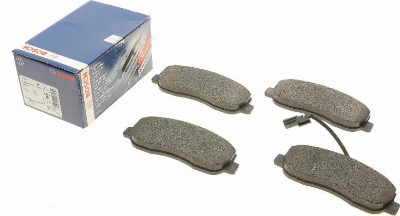 BOSCH 0 986 494 498 - Brake Pad Set, disc brake onlydrive.pro