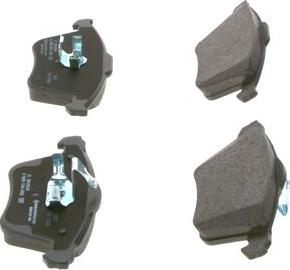 BOSCH 0 986 494 492 - Brake Pad Set, disc brake onlydrive.pro