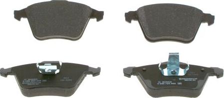 BOSCH 0 986 494 492 - Brake Pad Set, disc brake onlydrive.pro