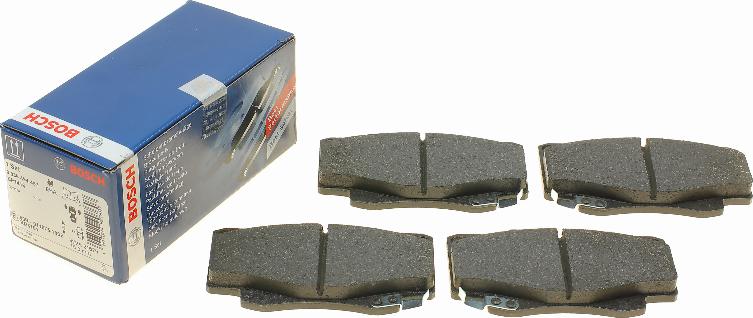 BOSCH 0 986 494 497 - Brake Pad Set, disc brake onlydrive.pro