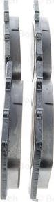 BOSCH 0 986 494 449 - Brake Pad Set, disc brake onlydrive.pro