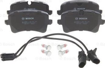 BOSCH 0 986 494 446 - Stabdžių trinkelių rinkinys, diskinis stabdys onlydrive.pro