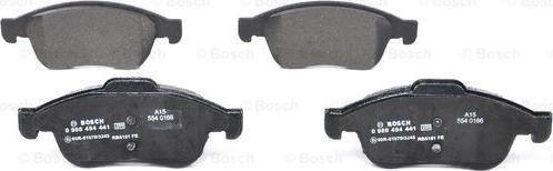 BOSCH 0 986 494 441 - Brake Pad Set, disc brake onlydrive.pro