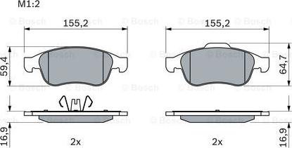 BOSCH 0 986 494 441 - Jarrupala, levyjarru onlydrive.pro