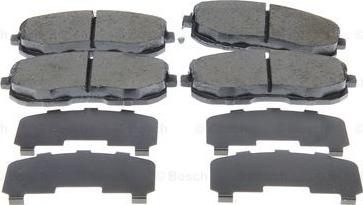 BOSCH 0 986 494 443 - Brake Pad Set, disc brake onlydrive.pro