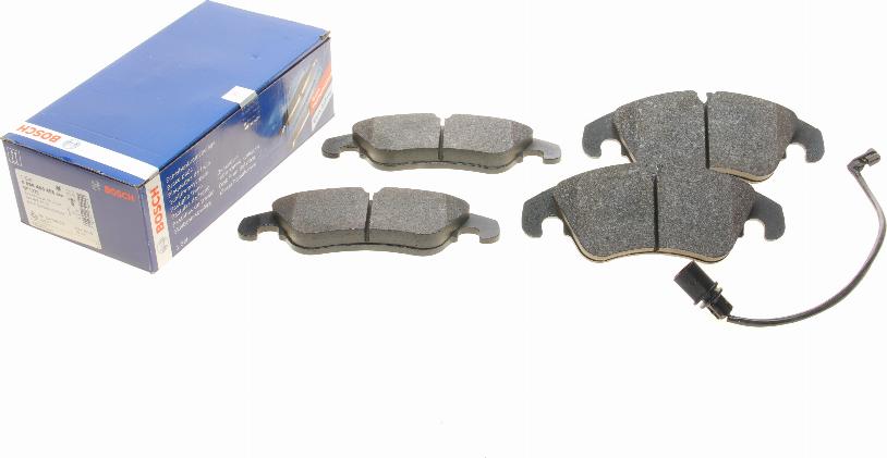 BOSCH 0 986 494 456 - Brake Pad Set, disc brake onlydrive.pro