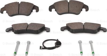 BOSCH 0 986 494 456 - Brake Pad Set, disc brake onlydrive.pro