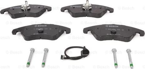 BOSCH 0 986 494 456 - Brake Pad Set, disc brake onlydrive.pro