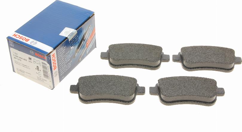 BOSCH 0 986 494 452 - Piduriklotsi komplekt,ketaspidur onlydrive.pro