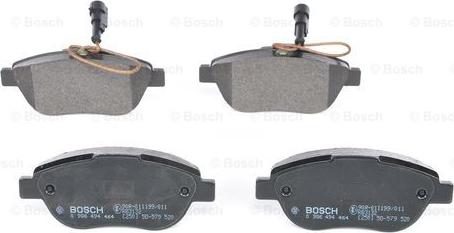 BOSCH 0 986 494 464 - Brake Pad Set, disc brake onlydrive.pro