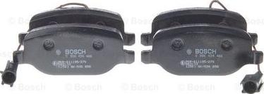 BOSCH 0 986 494 466 - Brake Pad Set, disc brake onlydrive.pro