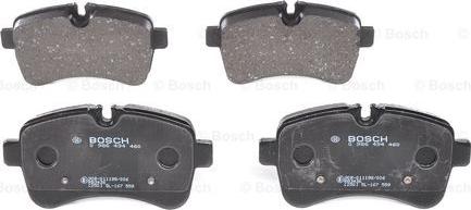 BOSCH 0 986 494 460 - Brake Pad Set, disc brake onlydrive.pro