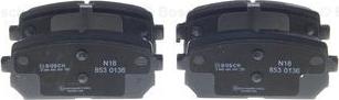 BOSCH 0 986 494 400 - Brake Pad Set, disc brake onlydrive.pro