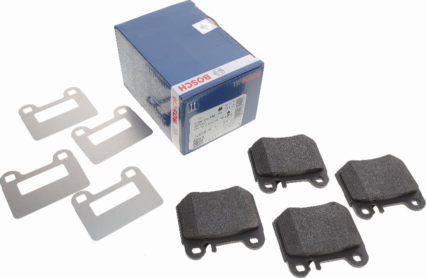 BOSCH 0 986 494 410 - Тормозные колодки, дисковые, комплект onlydrive.pro