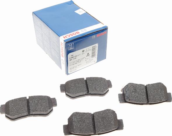 BOSCH 0 986 494 417 - Brake Pad Set, disc brake onlydrive.pro