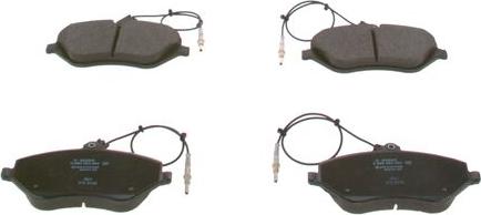 BOSCH 0 986 494 484 - Brake Pad Set, disc brake onlydrive.pro