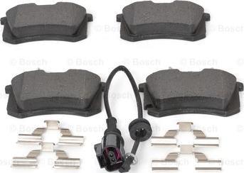 BOSCH 0 986 494 598 - Brake Pad Set, disc brake onlydrive.pro