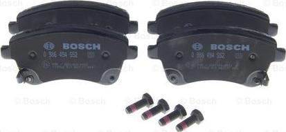 BOSCH 0 986 494 552 - Brake Pad Set, disc brake onlydrive.pro