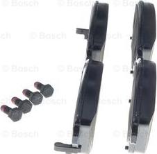 BOSCH 0 986 494 552 - Brake Pad Set, disc brake onlydrive.pro