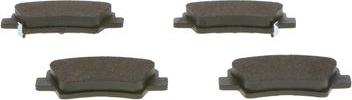 BOSCH 0 986 494 557 - Brake Pad Set, disc brake onlydrive.pro